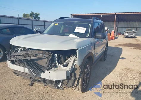 2021 Ford Bronco Sport Outer Banks из США, поврежденный, VIN 3FMCR9C62MRA02857